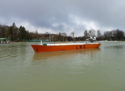 Transporteur Ben Franklin à Port Revel